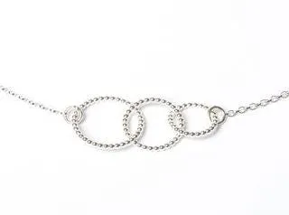 Silver Circles Necklace