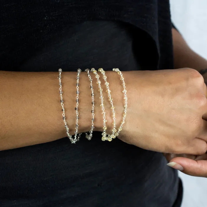 Smokey Quartz Beaded Necklace