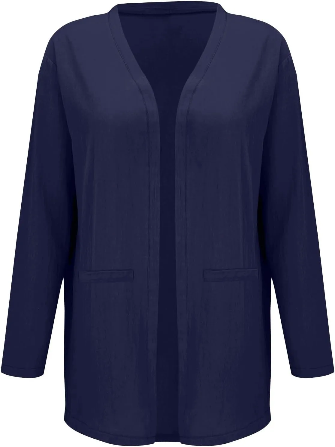 Summer Tops for Women Cotton Linen Long Cardigan Light Weight Sweater Plus Size Loose Casual Boho Blouses Trendy Fall 2025