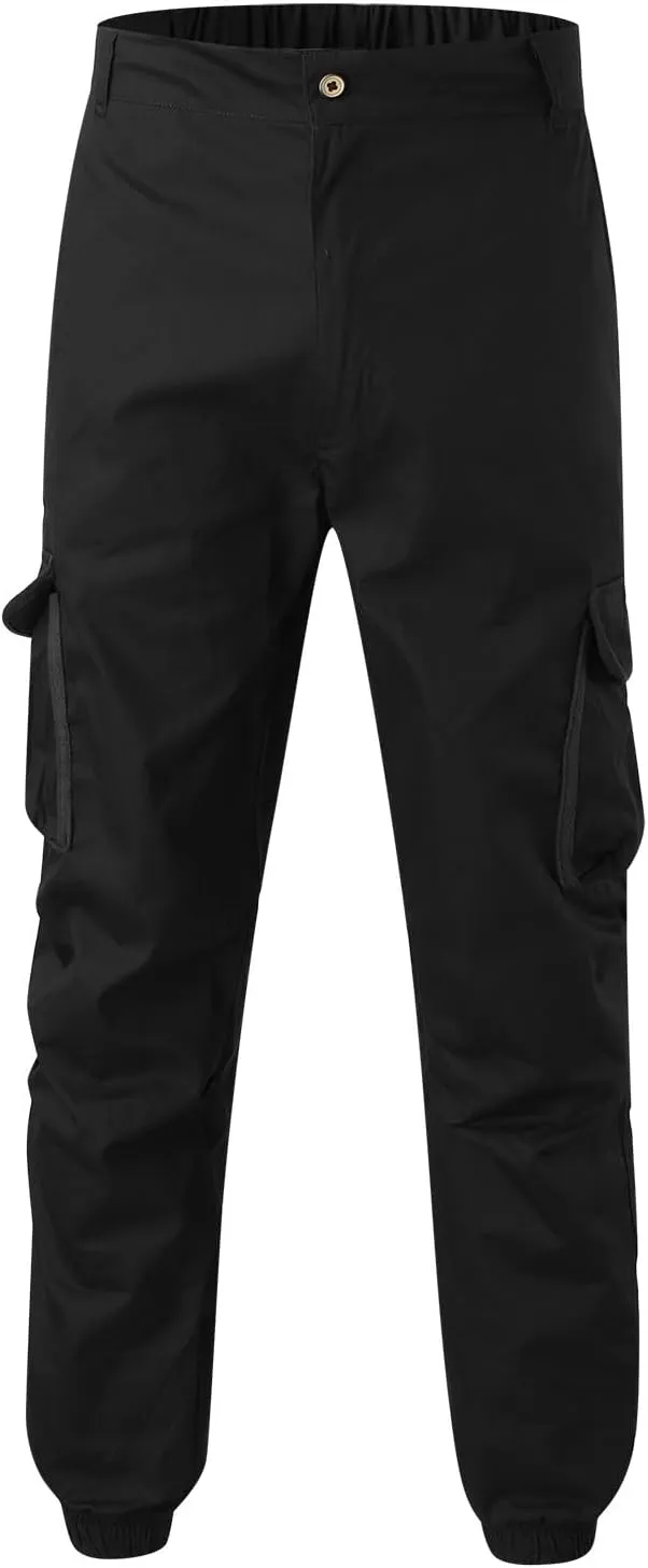 Sweatpants for Men Loose Fit Dress Pants for Men Stretch Waist Match Mens Wild Cargo Pants Corduroy Baggy Pants Mens