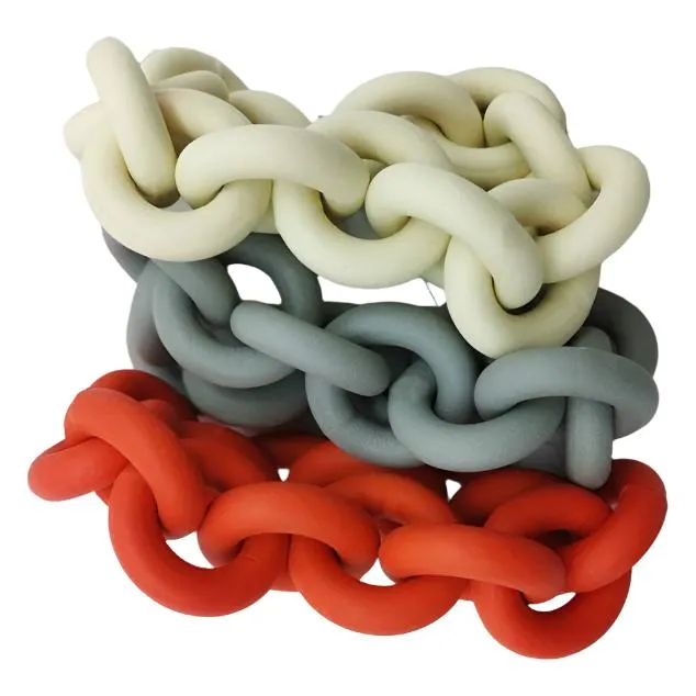 TEEK - Rubber Color Chain Bracelets