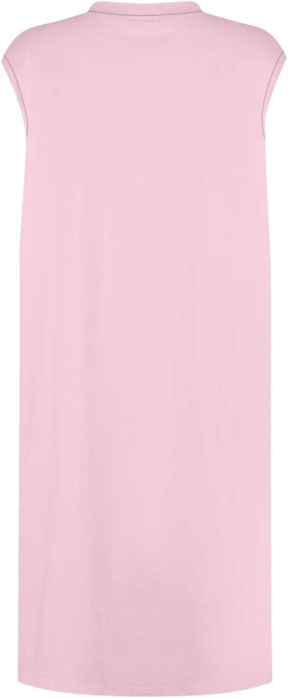 Women Tank Dress Casual Loose Sleeveless Crew Neck Tshirt Dress with Pockets Short Summer Beach Vacation Sun Dresses