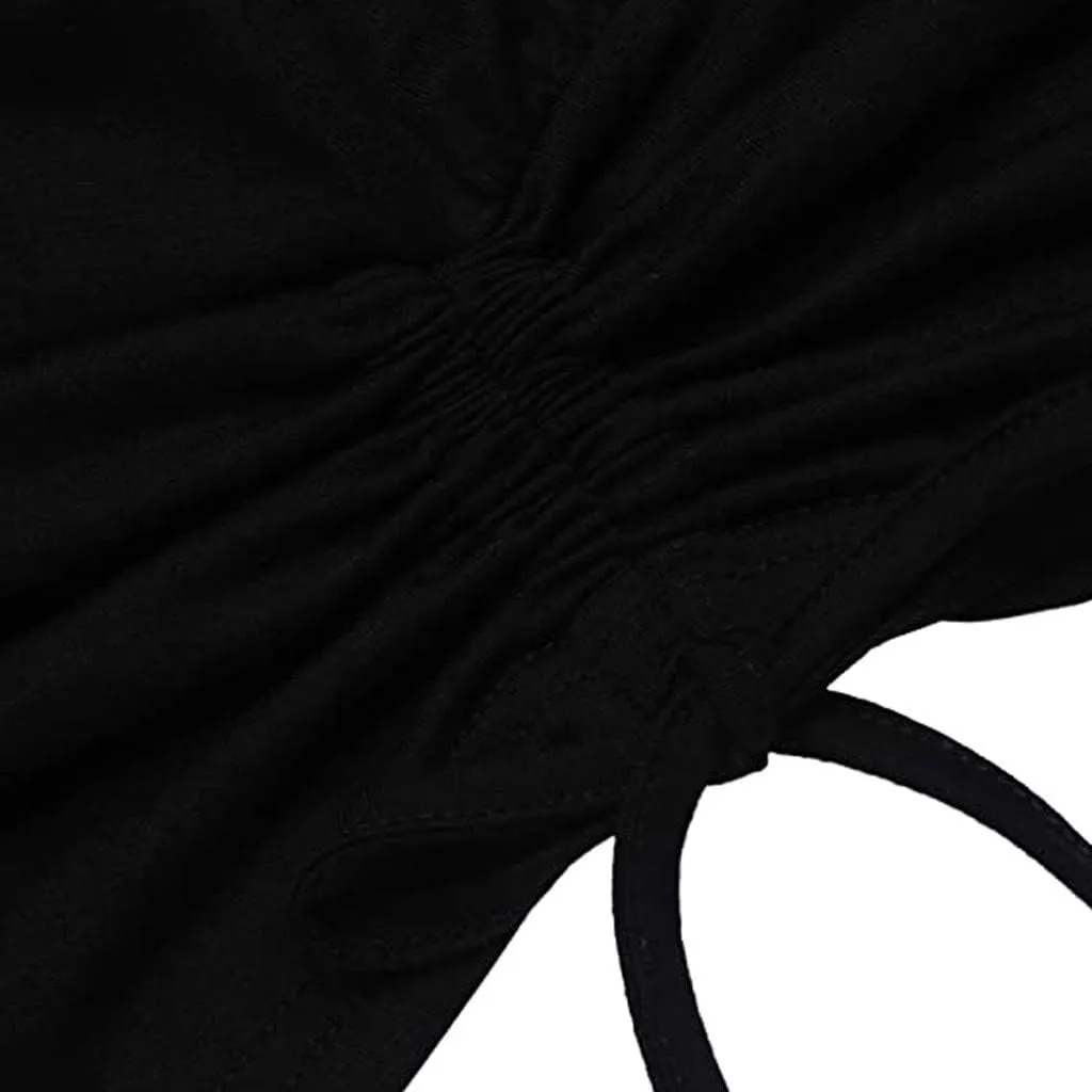 Women's Casual Summer 2025 Tank Tops Solid Loose Camisole Vest Spaghetti Strap Top Fashion Sleeveless Blouse