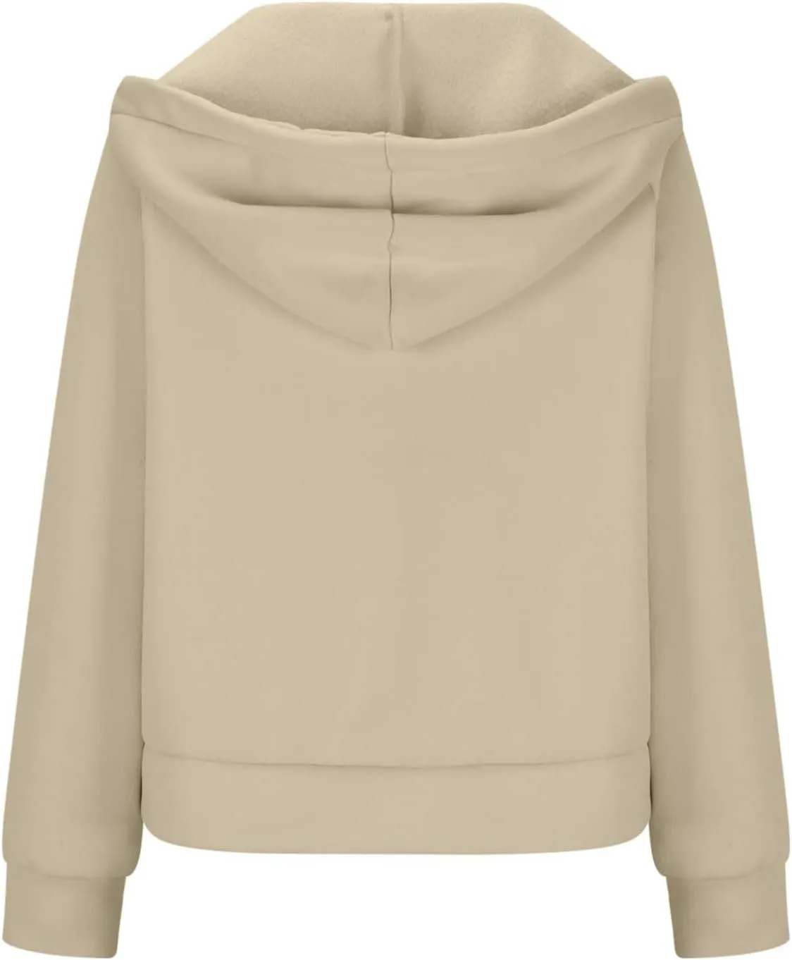 Womens Hoodies Fashion 2024 Half Zip Up Sweatshirts Drawstring Pullover Top Fashion Winter Clothes with Thumbs Hole